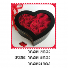 RC03 Roses Heart Box 