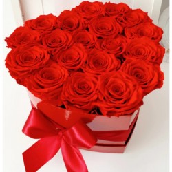 RC03 Caja Corazon Rosas 