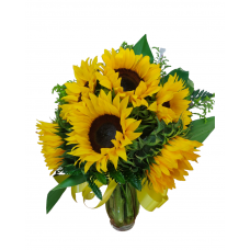 FG35 Sunflowers in Vase