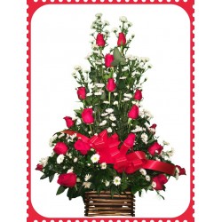AR18 Arreglo de 18 Rosas