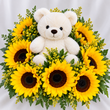 AN50 Girasoles y Oso