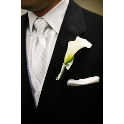 BO06 Boutonnière White Calla