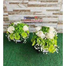 CB30 Coctelera Rosas y Hortensias