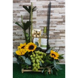 AC10 Girasoles en Madera