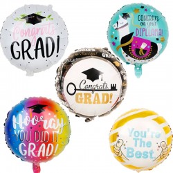 Congrats Grad  9 Inch Balloons