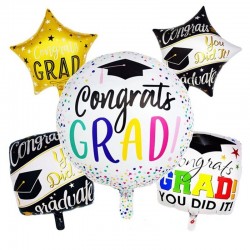 Congrats Grad  18 Inch Balloons