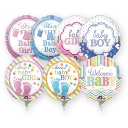 Welcome Baby Foil Balloon 18" 
