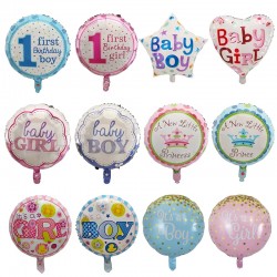 Welcome Baby Foil Balloon 9" 